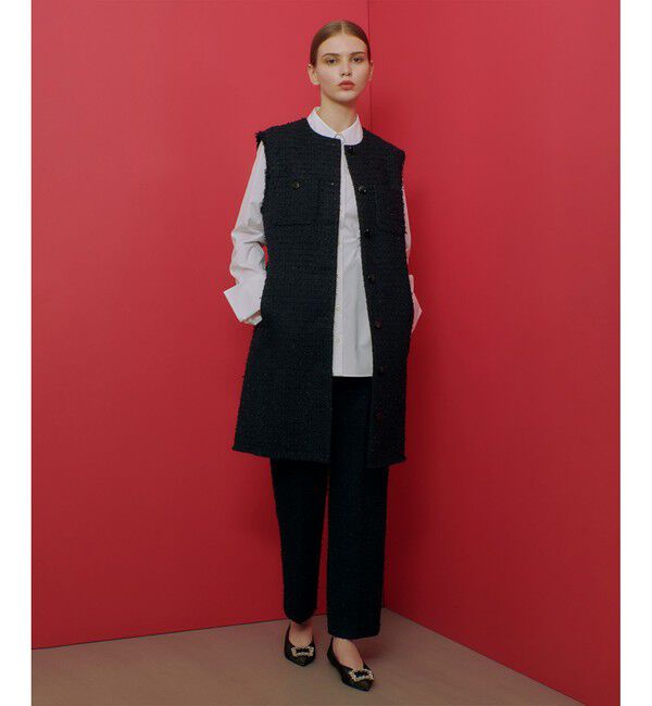 LOULOU WILLOUGHBY「【LOULOU WILLOUGHBY】タックシェイプシャツ」|シャツ・ブラウス|