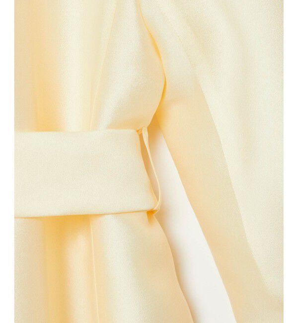 LOULOU WILLOUGHBY「【LOULOU WILLOUGHBY】シルキーダブルクロスドレスコート」|その他|