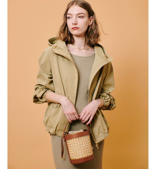 allureville「ミドルフーディーブルゾン」|ブルゾン・スタジャン|