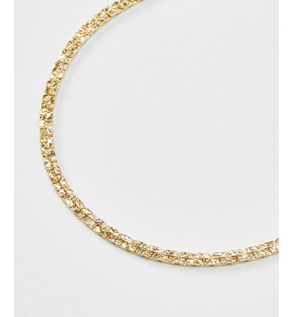 allureville「スネークチェーンショートネックレス」|ネックレス|