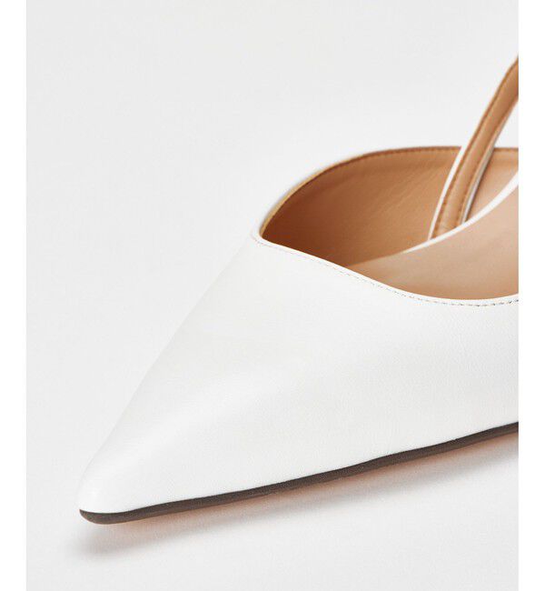 allureville「ポインテッドスリングバック」|パンプス|