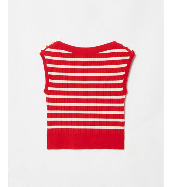 LOULOU WILLOUGHBY「【LOULOU WILLOUGHBY】プレーティングリブプルオーバー」|ニット・セーター|