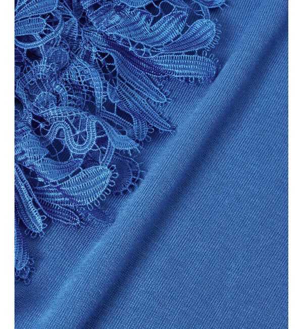 LOULOU WILLOUGHBY「【LOULOU WILLOUGHBY】アームレースプルオーバー」|ニット・セーター|