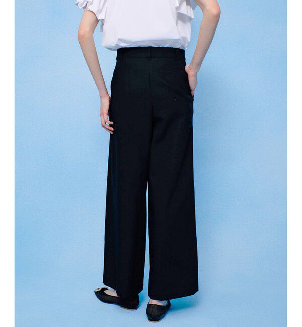 LOULOU WILLOUGHBY「【LOULOU WILLOUGHBY】アシメタックワイドパンツ」|チノ|