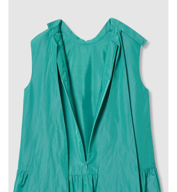 LOULOU WILLOUGHBY「【LOULOU WILLOUGHBY】バックリボンタフタワンピース」|ワンピース|