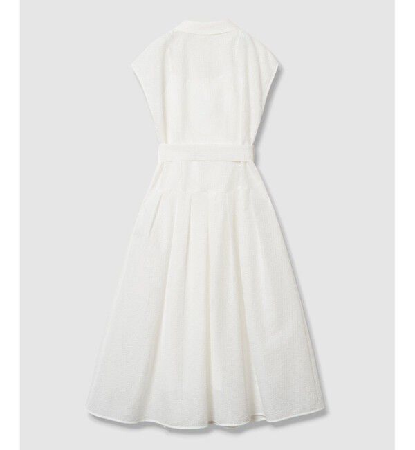 LOULOU WILLOUGHBY「【LOULOU WILLOUGHBY】シアージャガードテーラーワンピース」|ワンピース|