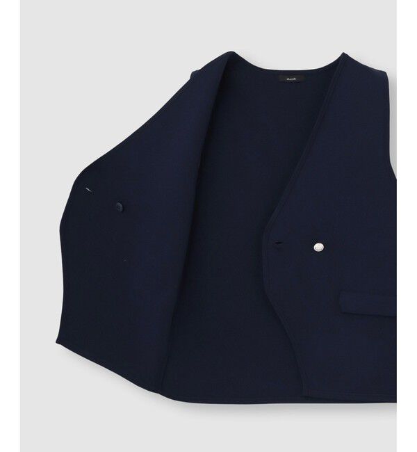 allureville「ミラノリブニットジレ」|ニット・セーター|