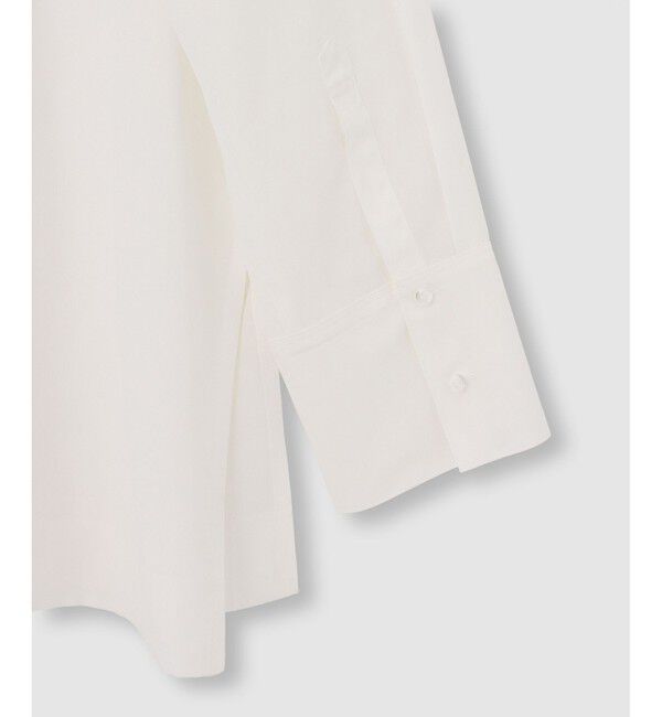 allureville「ダンガリーバンドカラーシャツ」|シャツ・ブラウス|