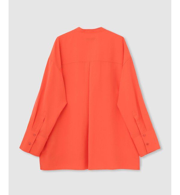 allureville「ダンガリーバンドカラーシャツ」|シャツ・ブラウス|