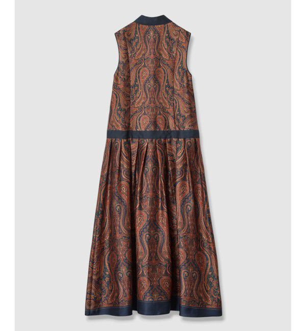 allureville「OFFICINAペイズリープリントワンピース」|ワンピース|