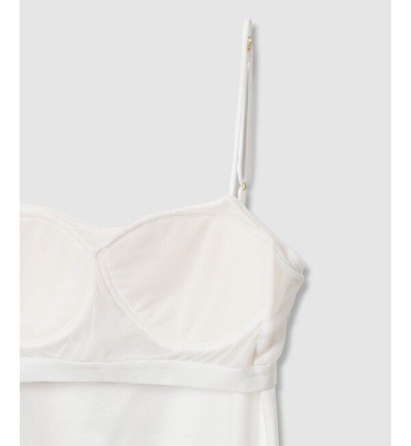 allureville「スクエアネックカップインキャミソール」|Tシャツ・カットソー|