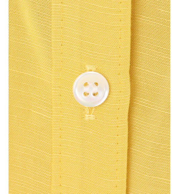 allureville「シアーリネンサファリシャツ」|シャツ・ブラウス|