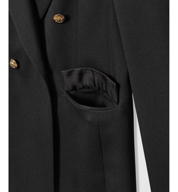 LOULOU WILLOUGHBY「【LOULOU WILLOUGHBY】ウール混チノダブルジャケット」|テーラードジャケット|