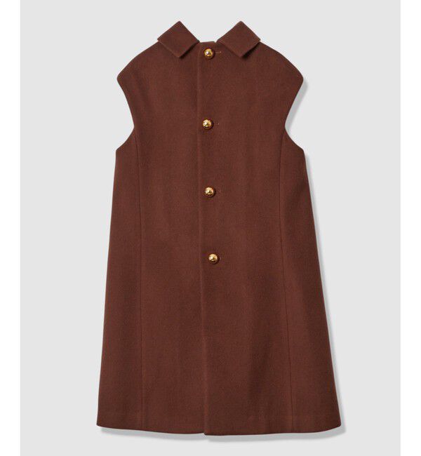 LOULOU WILLOUGHBY「【LOULOU WILLOUGHBY】ビーバーステンカラーワンピース」|ワンピース|