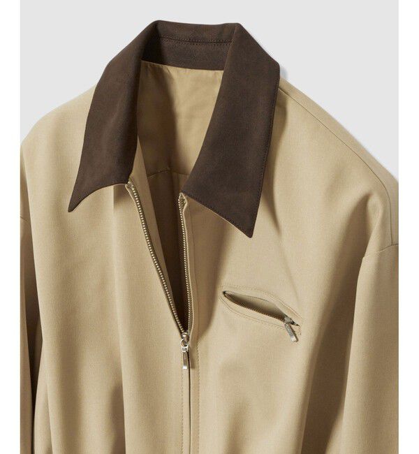 allureville「ステンカラーブルゾン」|ブルゾン・スタジャン|