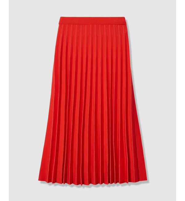 allureville「ソウバリシアーコンビプリーツスカート」|スカート|