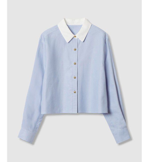 LOULOU WILLOUGHBY「【LOULOU WILLOUGHBY】クレリックシャツ」|シャツ・ブラウス|