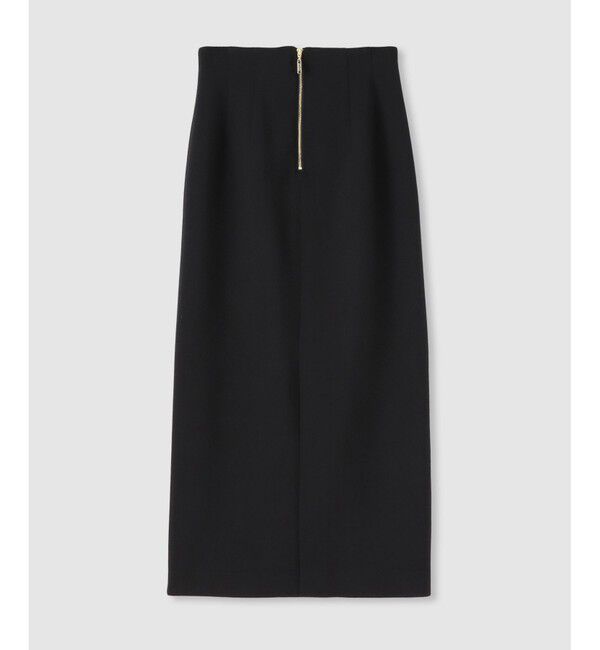 LOULOU WILLOUGHBY「【LOULOU WILLOUGHBY】ウールダブルクロスタイトスカート」|タイト|