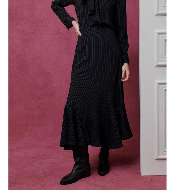 LOULOU WILLOUGHBY「【LOULOU WILLOUGHBY】マーメイドラッフルスカート」|スカート|