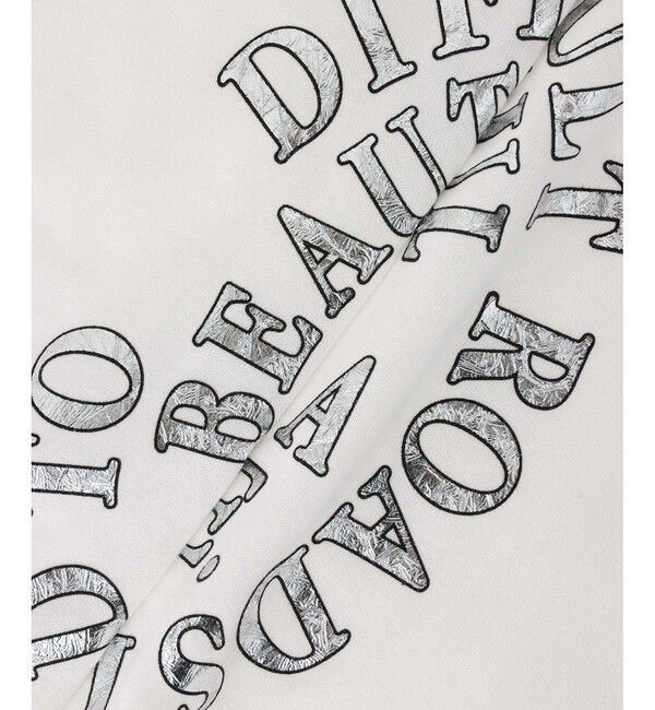 allureville「クラッキング箔ロゴT」|Tシャツ・カットソー|