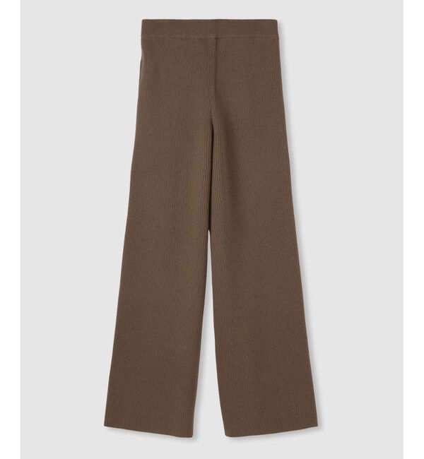 allureville「ウールリブニットパンツ」|チノ|