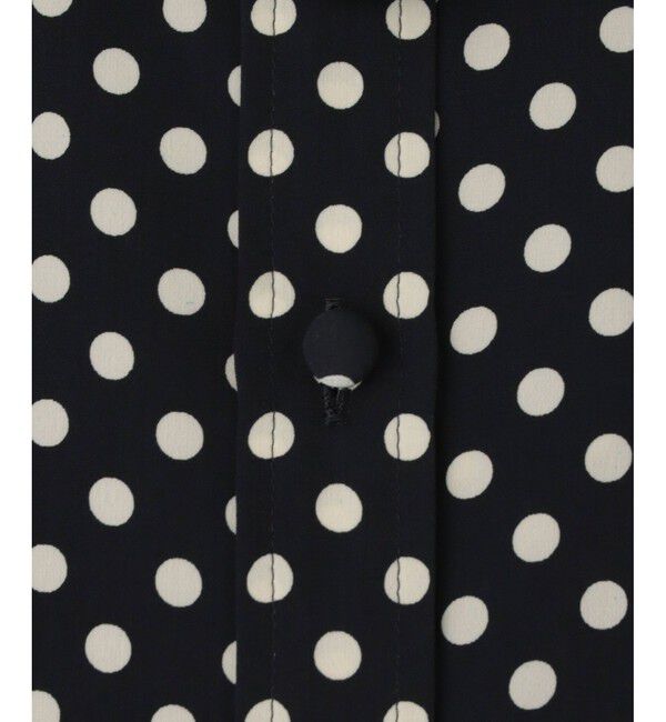 LOULOU WILLOUGHBY「◇【LOULOU WILLOUGHBY】デシンドットフリルボウタイブラウス」|シャツ・ブラウス|