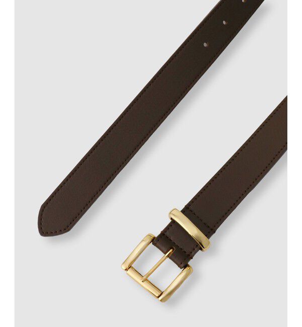 allureville「◇ローラーバックルレザーベルト」|ベルト|