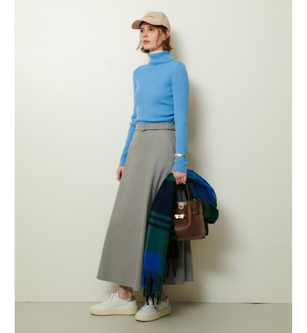 allureville「2WAYネックリブタートル」|ニット・セーター|