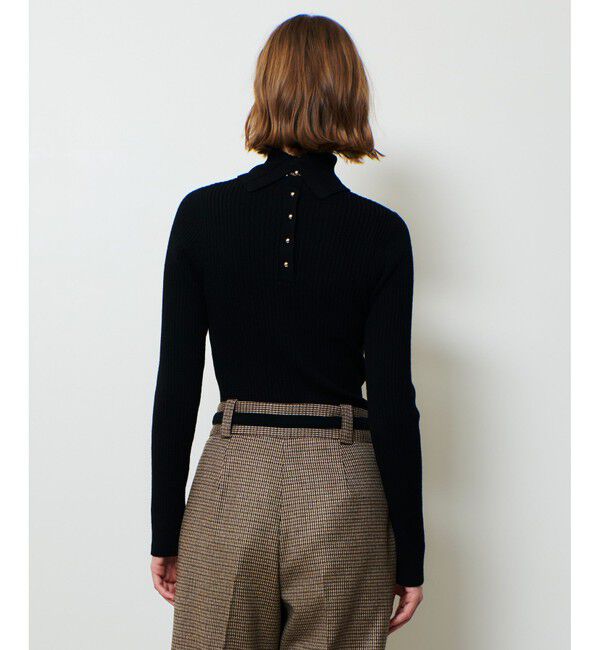 allureville「2WAYネックリブタートル」|ニット・セーター|