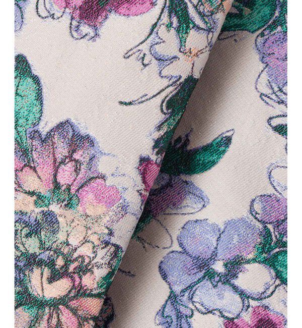 LOULOU WILLOUGHBY「【LOULOU WILLOUGHBY】LIMONTAフラワージャガードビスチェ」|シャツ・ブラウス|