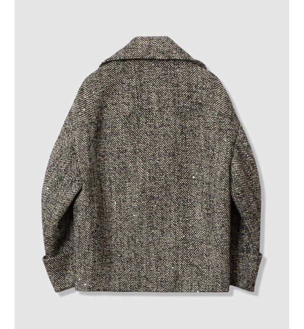 allureville「BONOTTOスパンコールショートコート」|ダッフルコート|