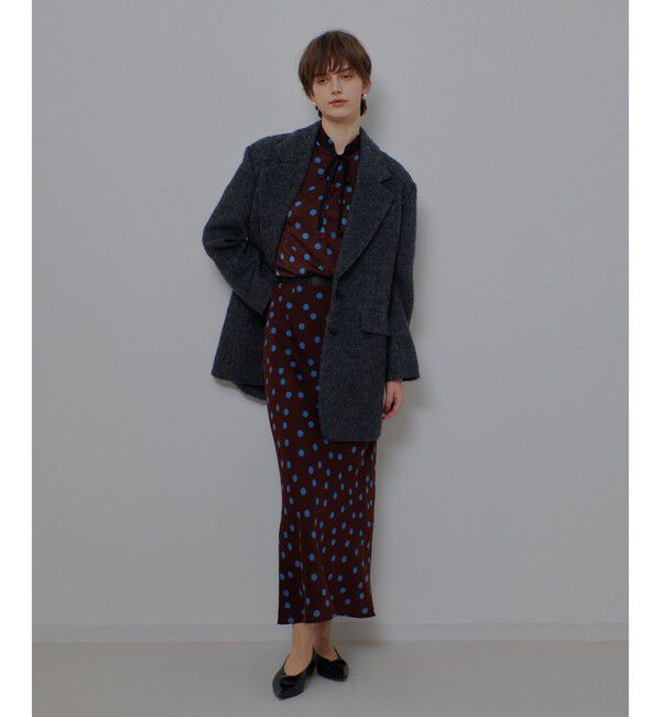 allureville「コインドットナロータイブラウス」|シャツ・ブラウス|