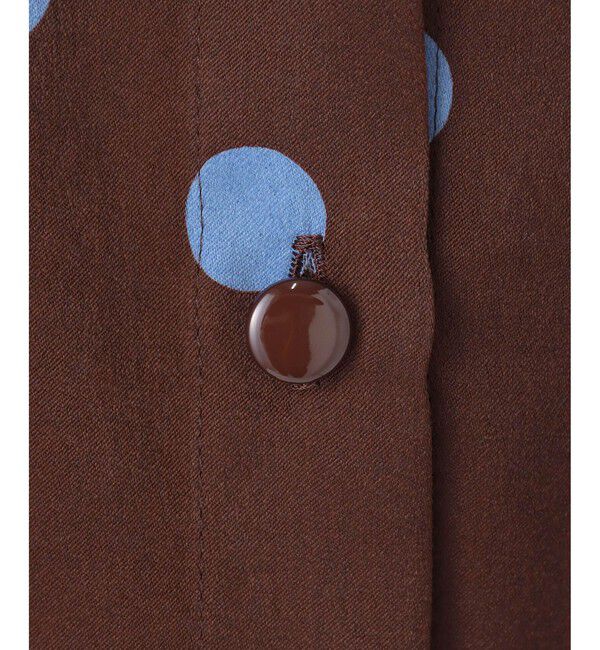 allureville「コインドットナロータイブラウス」|シャツ・ブラウス|