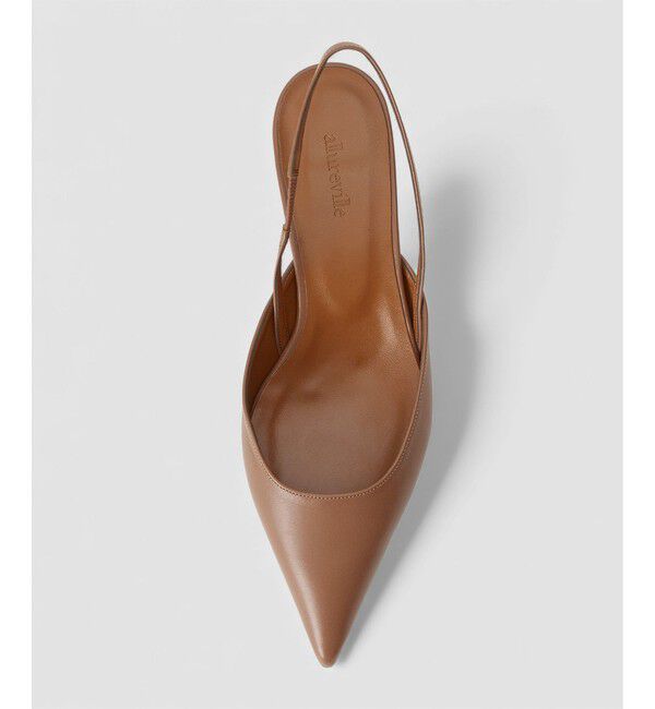 allureville「ポインテッドスリングバックパンプス」|パンプス|