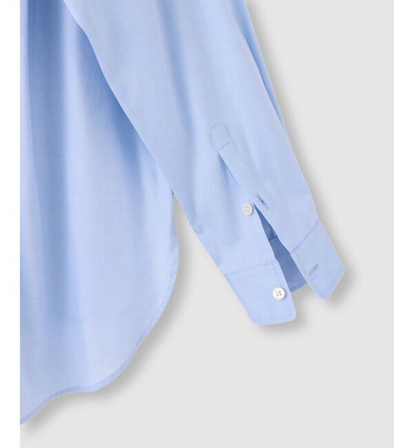 allureville「コットンオックスラウンドヘムシャツ」|シャツ・ブラウス|