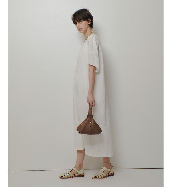 allureville「リネンラミーコクーンワンピース」|ワンピース|