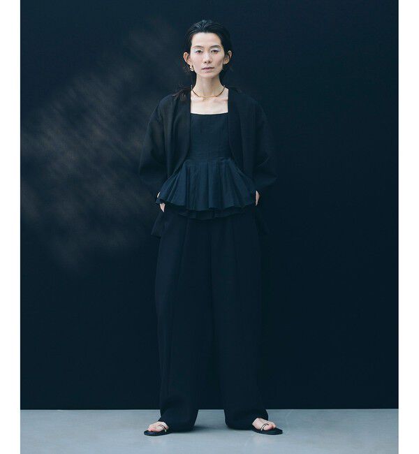 allureville「【ATELIER Line】トリッカーダブルクロスバルーンパンツ」|チノ|