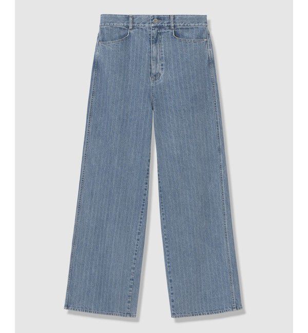 allureville「【ATELIER Line】デニムバギーパンツ」|デニム|