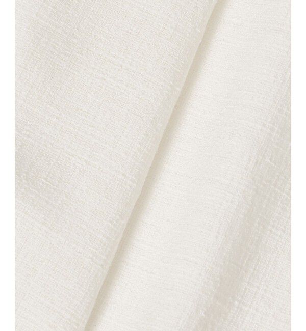 allureville「【ATELIER Line】ハーフスリーブカラーレスジャケット」|ノーカラージャケット|