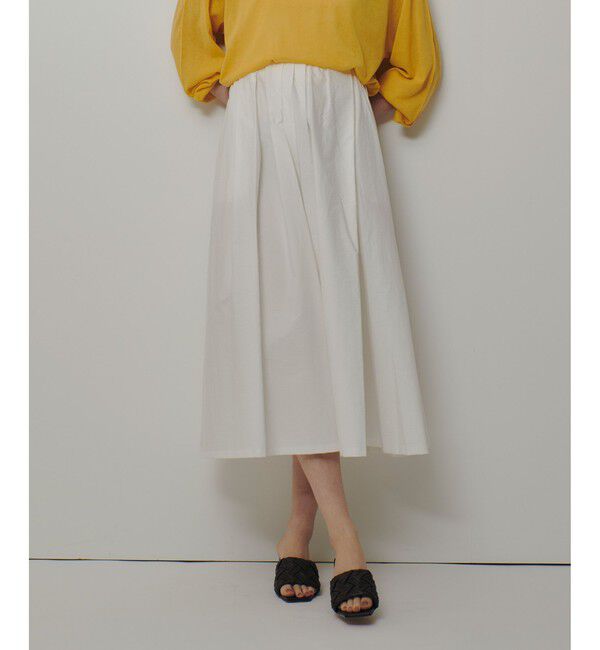 allureville「【ATELIER Line】タイプライターイレギュラータックスカート」|スカート|