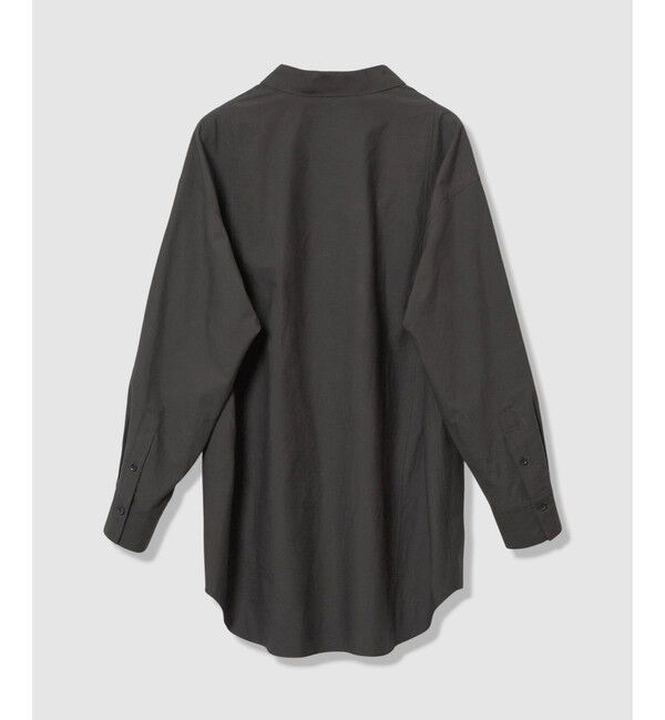 allureville「【ATELIER Line】タイプライターロングシャツ」|シャツ・ブラウス|