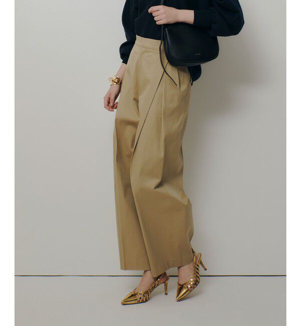 allureville「チノボックスタックパンツ」|チノ|