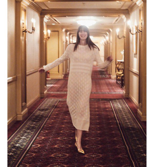 allureville「レースニットワンピース」|ワンピース|