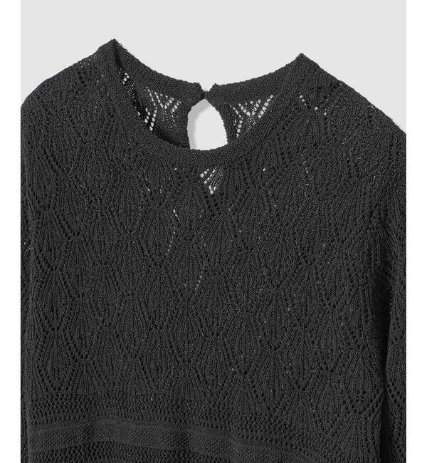 allureville「レースニットワンピース」|ワンピース|