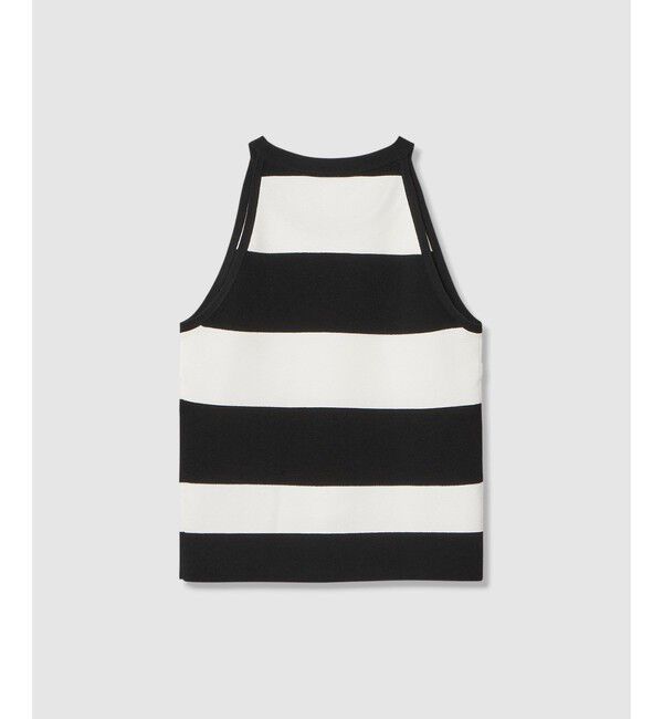 LOULOU WILLOUGHBY「【LOULOU WILLOUGHBY】カノコワイドボーダータンク」|ニット・セーター|