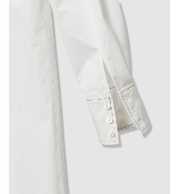 LOULOU WILLOUGHBY「【LOULOU WILLOUGHBY】メモリーツイルティアードシャツワンピース」|ワンピース|