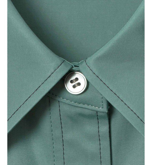 LOULOU WILLOUGHBY「【LOULOU WILLOUGHBY】メモリーツイルティアードシャツワンピース」|ワンピース|