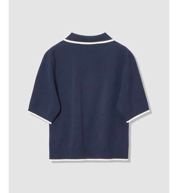 LOULOU WILLOUGHBY「【LOULOU WILLOUGHBY】CHERRY ビジューポロ」|ポロシャツ|