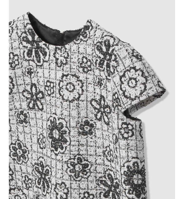 LOULOU WILLOUGHBY「【LOULOU WILLOUGHBY】MALHIA ツイードプルオーバー」|シャツ・ブラウス|