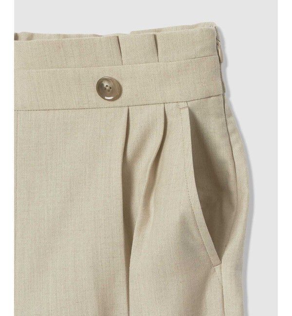 allureville「ウェストタックデザインパンツ」|チノ|